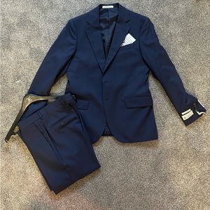 Men’s Dark Blue Suit - super slim fit